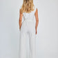 Women's Sleeveless Wide Leg Jumpsuit 